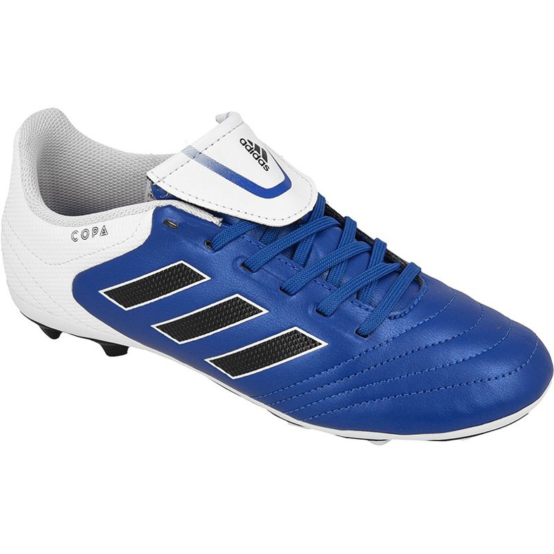 Chaussures de football Adidas Copa 17.4 FxG Jr BA9734 bleu bleu