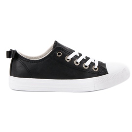 Baskets basses noires le noir