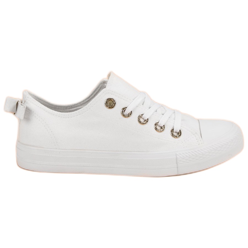 Baskets basses blanches