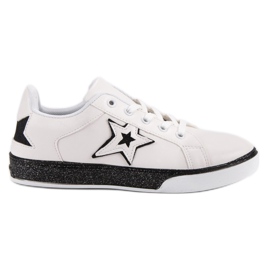 Chaussures de sport pour femmes blanc noir