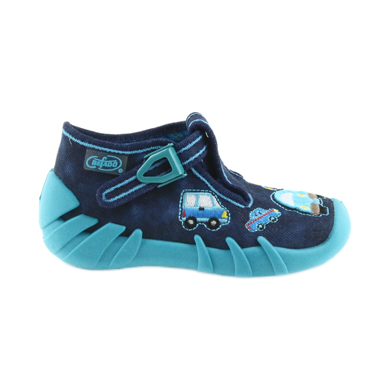 Befado pantoufles chaussures pour enfants 110P342 bleu bleu marin Befado pantoufles chaussures pour enfants 110P342 bleu bleu marin