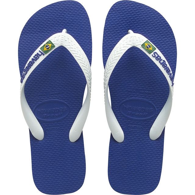Havaianas Brasil Logo Marine Blue