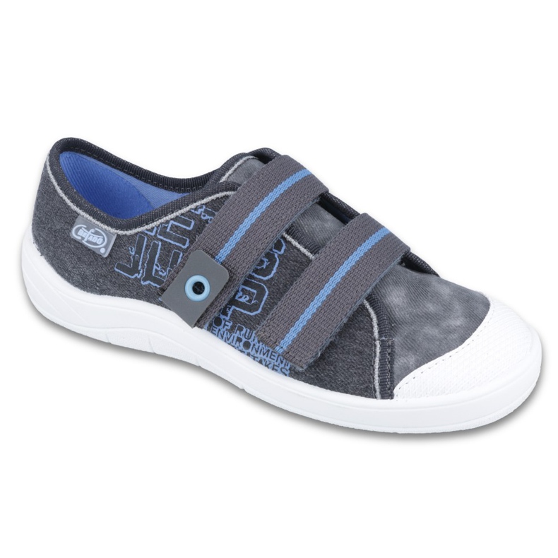 Chaussures pour enfants Befado 672Y065 bleu gris