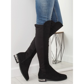 Cuissardes dames noires 0-236 Black II-GAT