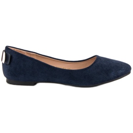 SHELOVET Ballerines confortables bleu