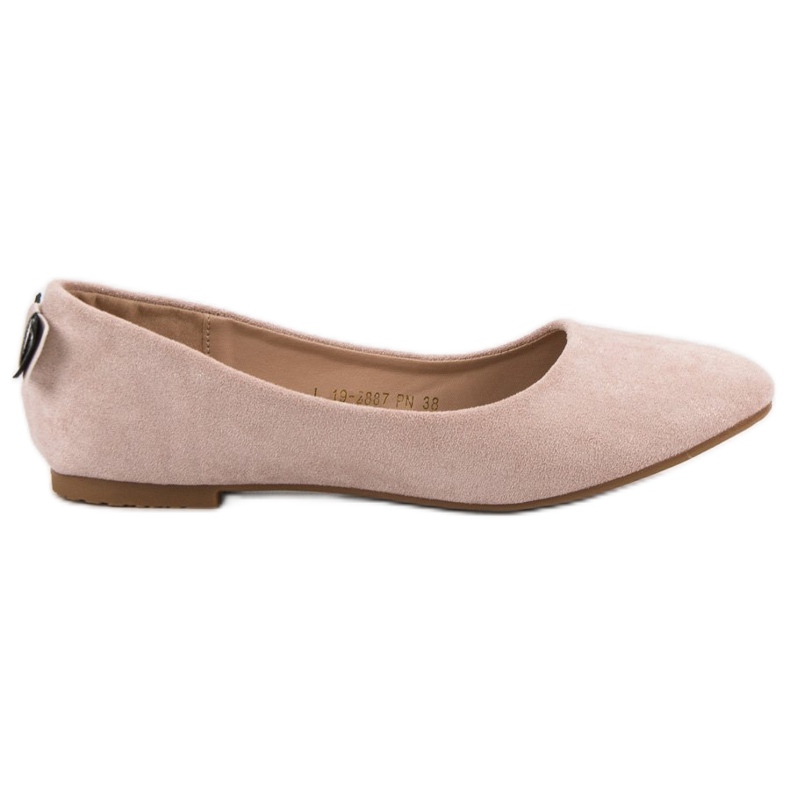 Ballerines confortables Vinceza rose