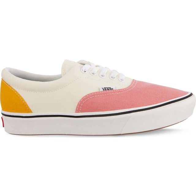 Vans Comfycush Era Canvas Strawberry Pink blanche jaune multicolore rose
