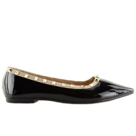 Ballerines noires 127-16 Noir le noir