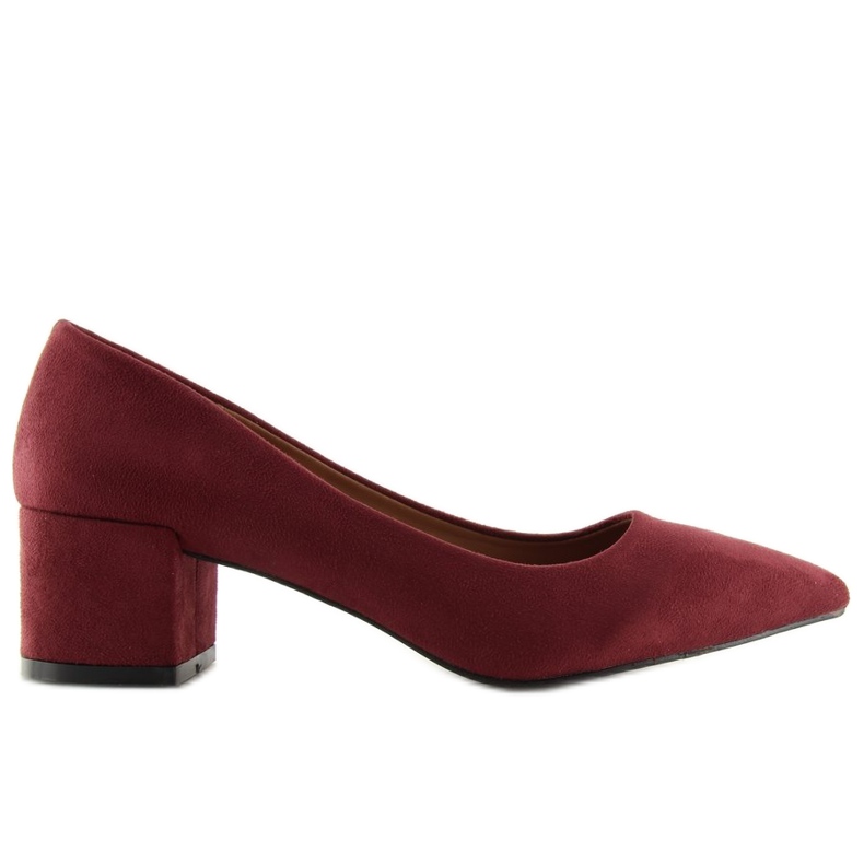 Escarpins à talons hauts bordeaux 5186 Wine Red rouge