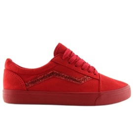 Baskets Vans rouges B318-10 Rouge