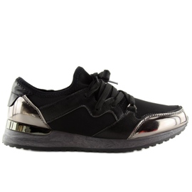 Chaussures de sport noires 6241 Noir