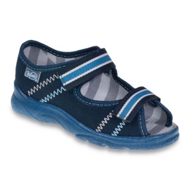 Chaussures enfant Befado 969X101 bleu marin bleu