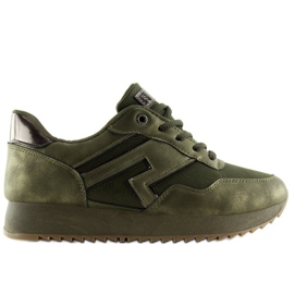 Chaussures de sport vertes KB-091 Army Green