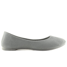 Ballerines femme grises JX1018 Gris