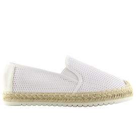 Espadrilles blanches pour femmes 6602 Blanc