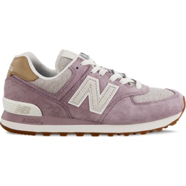 New Balance Wl574clc Cachemire Avec Gris Clair Falaise violet