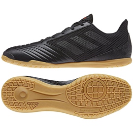 Chaussures indoor adidas Predator 19.4 In Sala M D97975 noir noir