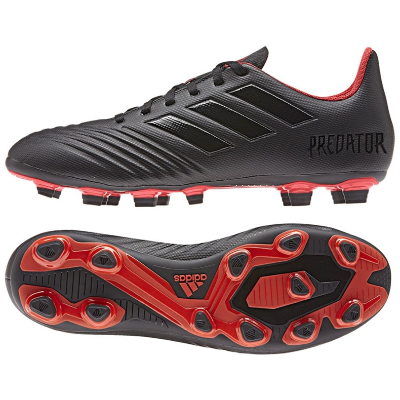 Chaussures de foot Adidas Predator 19.4 FxG M D97960 multicolore le noir