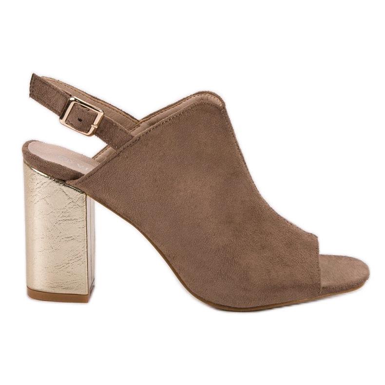 Sandales construites sur un bar VINCEZA brun Sandales construites sur un bar VINCEZA brun