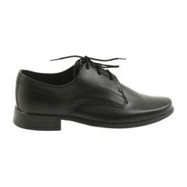 Chaussures Miko, chaussures pour enfants, communion pour garçons noir