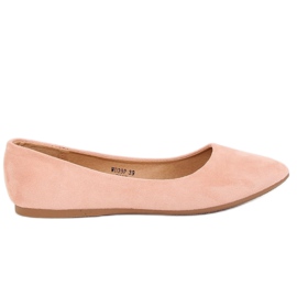 Ballerines rose amande nez WD39P Rose