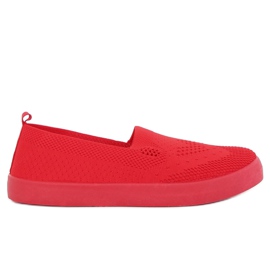 Baskets rouges ajourées JX63P Rouge