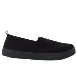 Baskets noires ajourées JX63P Noir le noir