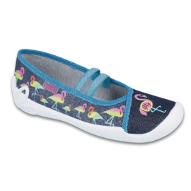 Chaussures pour enfants Befado 116Y251 bleu rose bleu marine