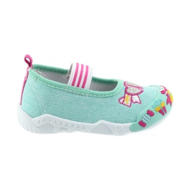 Baskets enfant American Club vertes avec élastique 21/19