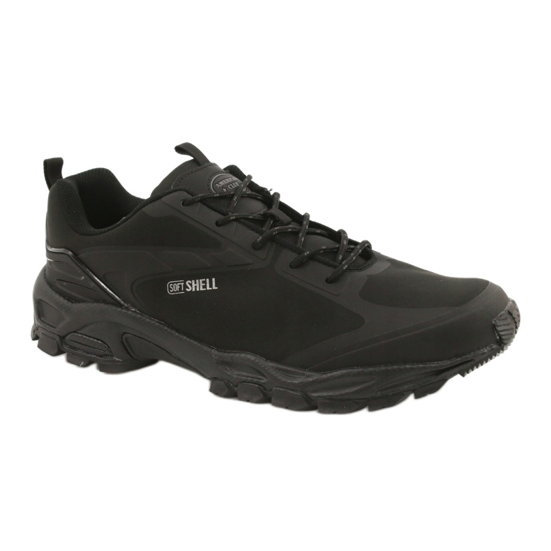 ADI chaussures de sport softshell imperméables pour hommes American Club HL16 le noir