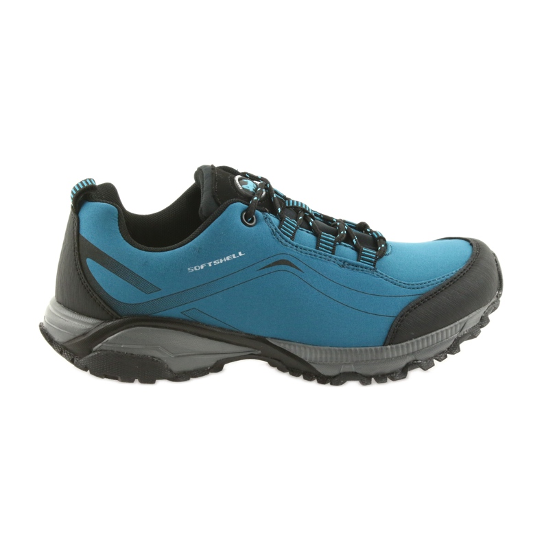 American Club Chaussures de sport féminin américaines liées à Softhell imperméable WT06 / 19 Bleu