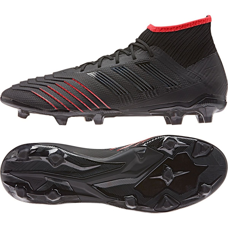 Chaussures de foot Adidas Predator 19.2 Fg M D97939 le noir le noir Chaussures de foot Adidas Predator 19.2 Fg M D97939 le noir le noir