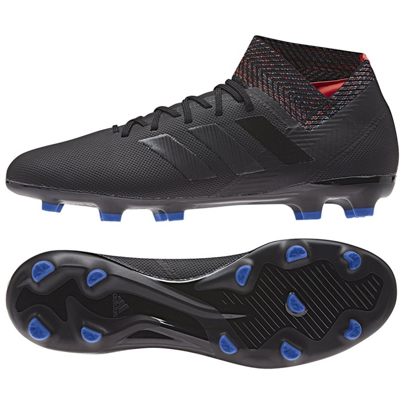 Chaussures de football Adidas Nemeziz 18.3 Fg M D97981 multicolore le noir