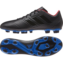 Chaussures de football Adidas Nemeziz 18.4 FxG M D97991 multicolore noir
