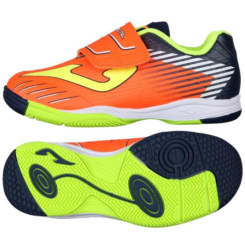 Chaussures d'intérieur Joma Tactil 908 In Jr TACS.908.IN multicolore orange