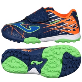Chaussures de foot Joma Champion 903 Tf Jr CHAJS.903.TF bleu bleu marin Chaussures de foot Joma Champion 903 Tf Jr CHAJS.903.TF bleu bleu marin