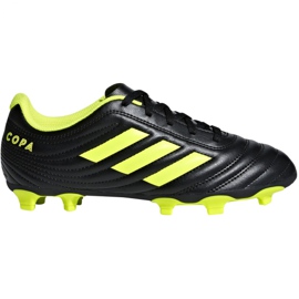 Chaussures de football Adidas Copa 19.4 Fg Jr D98088 multicolore noir