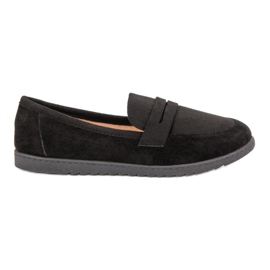 Comer Mocassins en daim noir