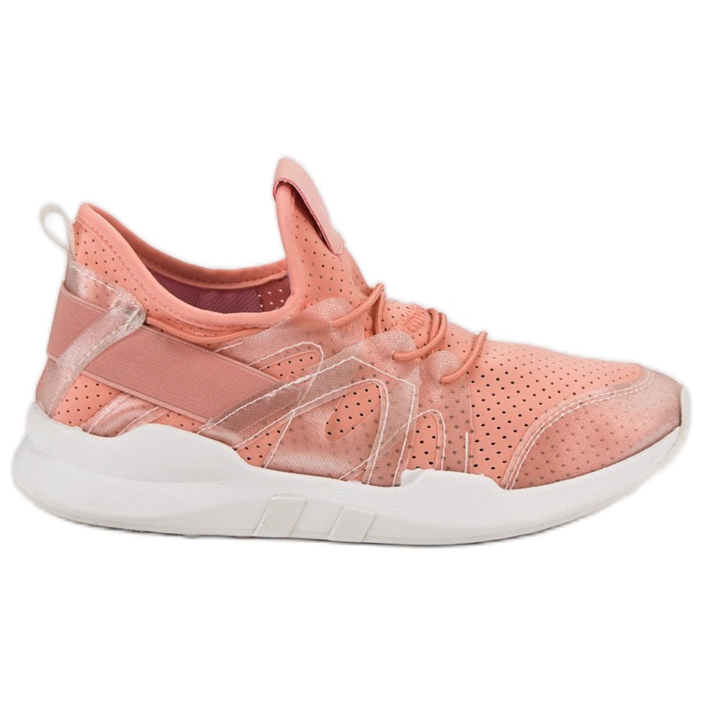 Chaussures de sport à la mode rose
