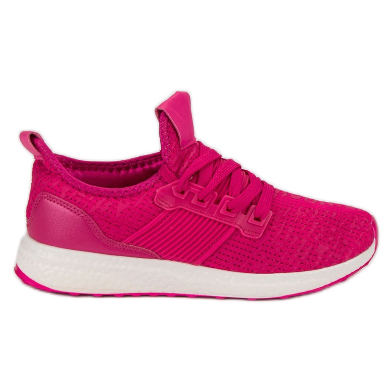 Chaussures de sport à enfiler rose