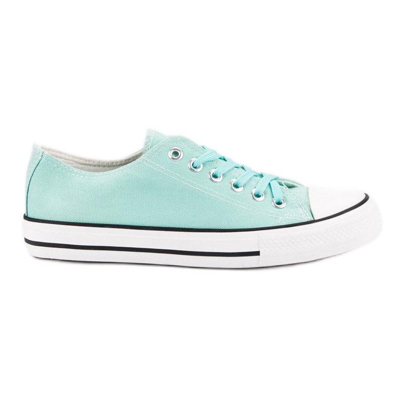 J. Star Baskets classiques à la menthe vert