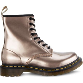 Dr. Martens 1460 Vegan Chrome Or Rose jaune multicolore Dr. Martens 1460 Vegan Chrome Or Rose jaune multicolore