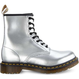 Dr. Martens 1460 Vegan Chrome Silver gris