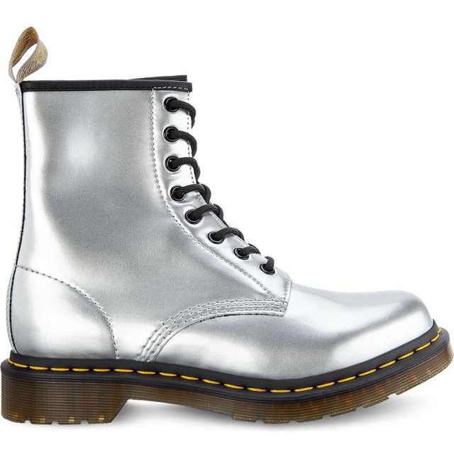 Dr. Martens 1460 Vegan Chrome Silver gris Dr. Martens 1460 Vegan Chrome Silver gris