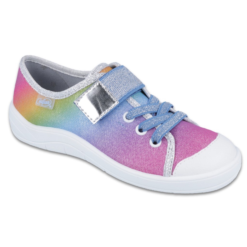 Chaussures pour enfants colorées Befado 251Y124 bleu multicolore rose Chaussures pour enfants colorées Befado 251Y124 bleu multicolore rose