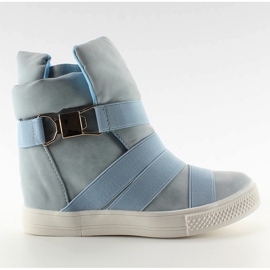 Baskets à bandes de caoutchouc AF24 Blue II-GAT bleu