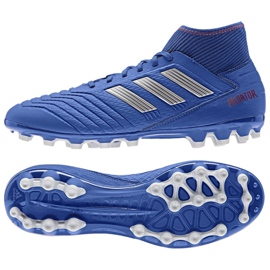 Chaussures de foot Adidas Predator 19.3 Ag M BC0297 bleu bleu Chaussures de foot Adidas Predator 19.3 Ag M BC0297 bleu bleu