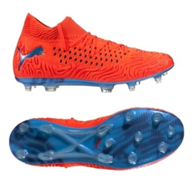 Chaussures de foot Puma Future 19.1 Netfit Fg Ag M 105531 01 rouge rouge