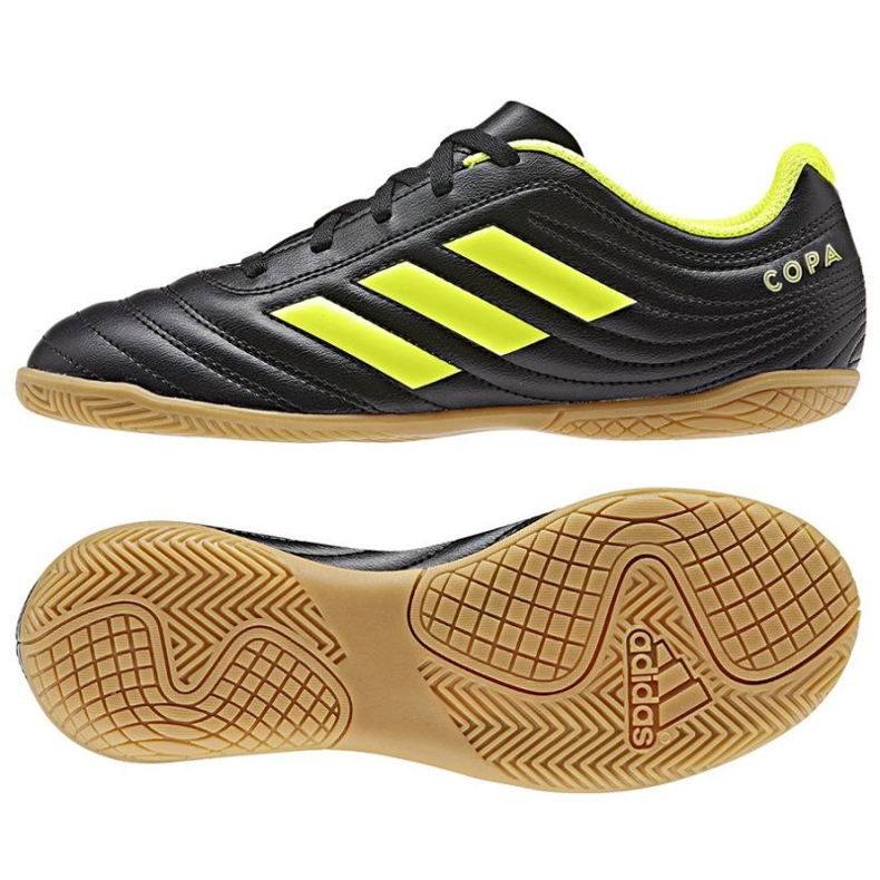 Chaussures d'intérieur adidas Copa 19.4 In Jr D98095 le noir le noir Chaussures d'intérieur adidas Copa 19.4 In Jr D98095 le noir le noir