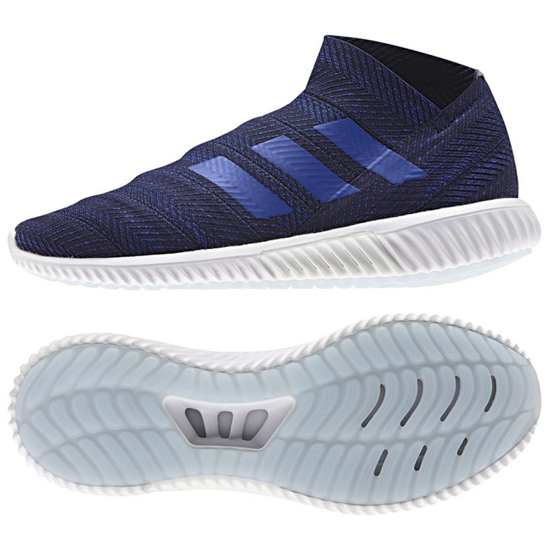 Chaussures indoor adidas Nemeziz 18.1 Tr M D98018 multicolore bleu marine
